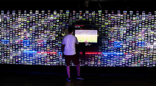 FCB Interactive Wall (Barcelona, 2015)